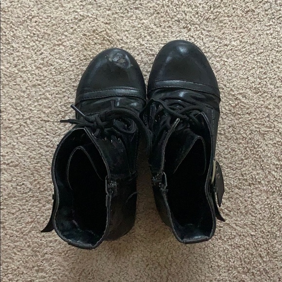 Black leather Kali boots - Picture 3 of 4